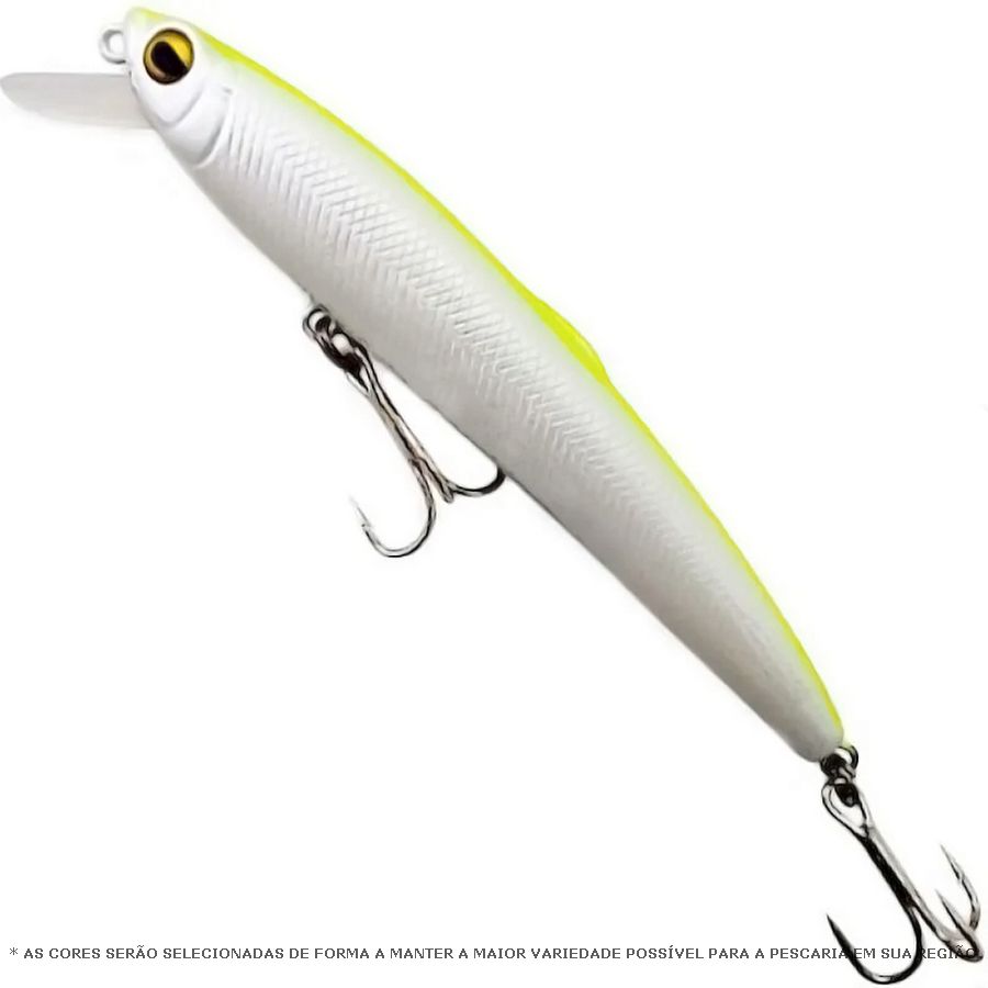 Kit com 12 Iscas Artificiais By Nei Jesus para Iniciar na Pesca de Tucunarés (com Estojo e Snap)