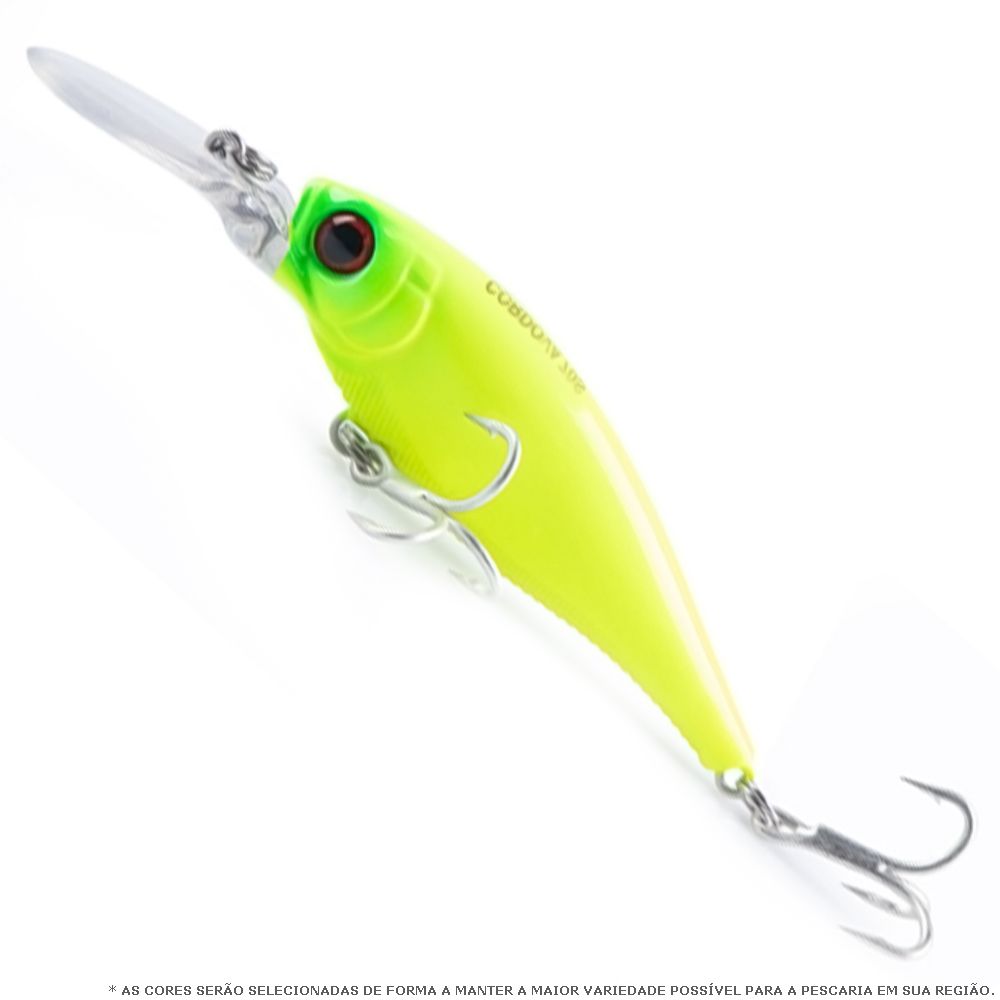 Kit com 6 Iscas Artificiais By Nei Jesus para Iniciar na Pesca de Tucunarés (com Estojo e Snap)