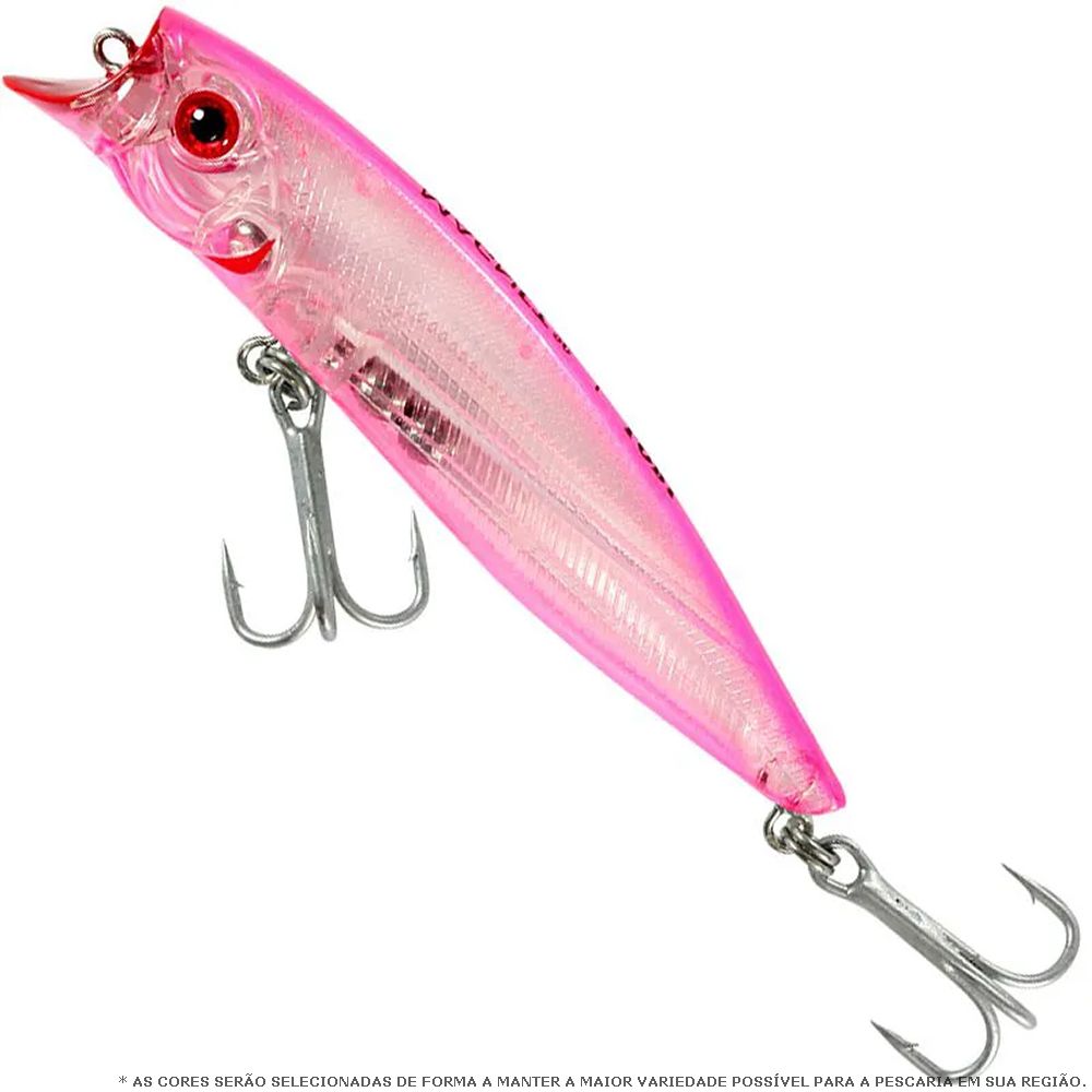 Kit com 6 Iscas Artificiais By Nei Jesus para Iniciar na Pesca de Tucunarés (com Estojo e Snap)