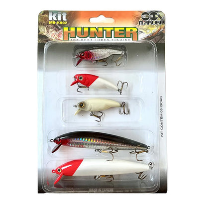 Kit de Isca Maruri Hunter MR-KH02 (conjunto com 5 iscas)