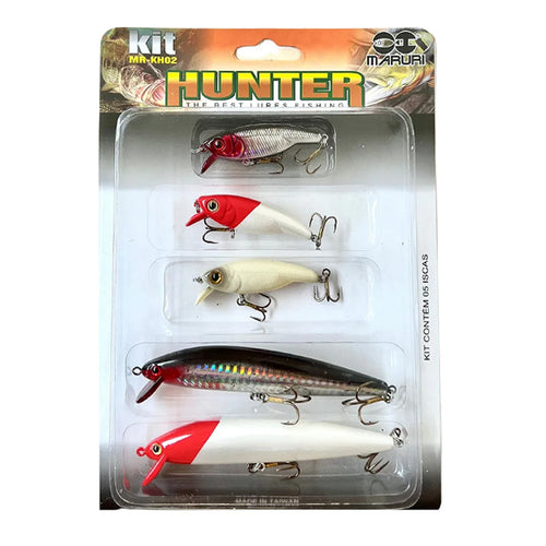 Kit de Isca Maruri Hunter MR-KH02 (conjunto com 5 iscas)