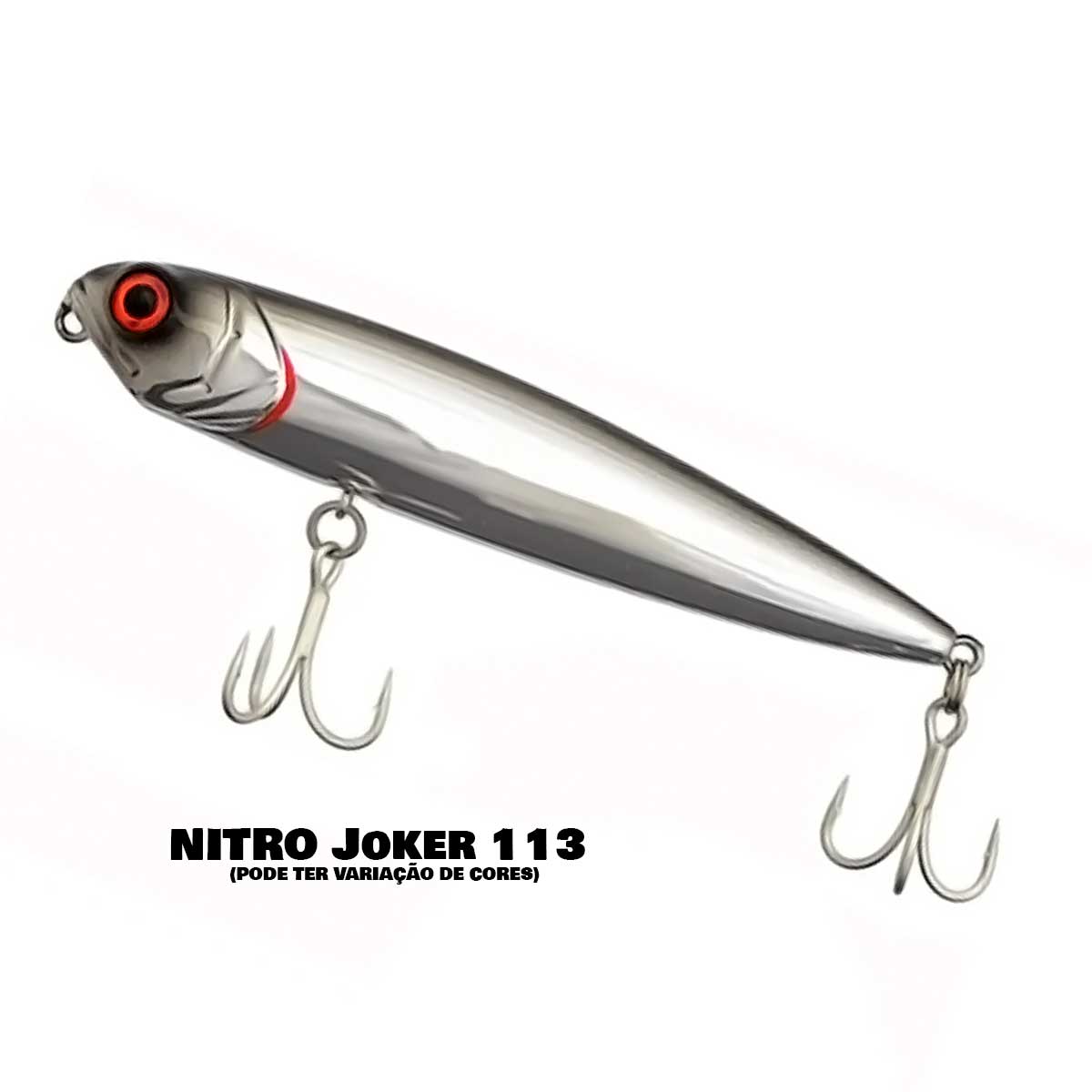 Kit 6 Iscas Nitro Premium para Tucunarés Gigantes