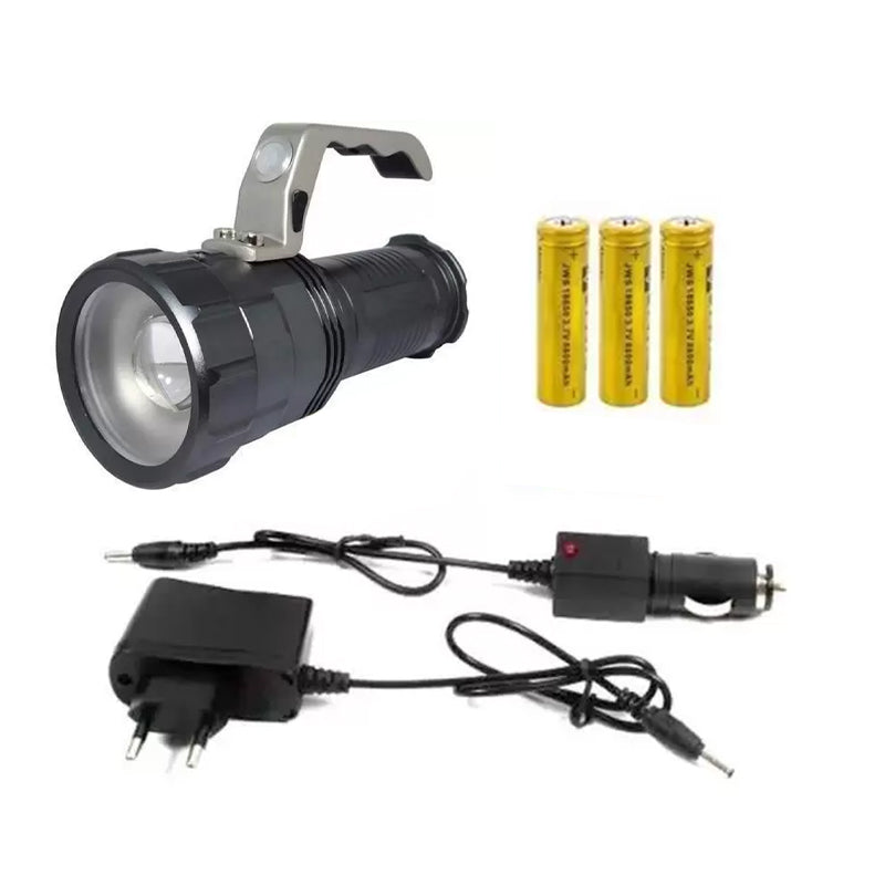 Lanterna de LED Recarregável B-Max Swat 8806  (1200 Lumens)
