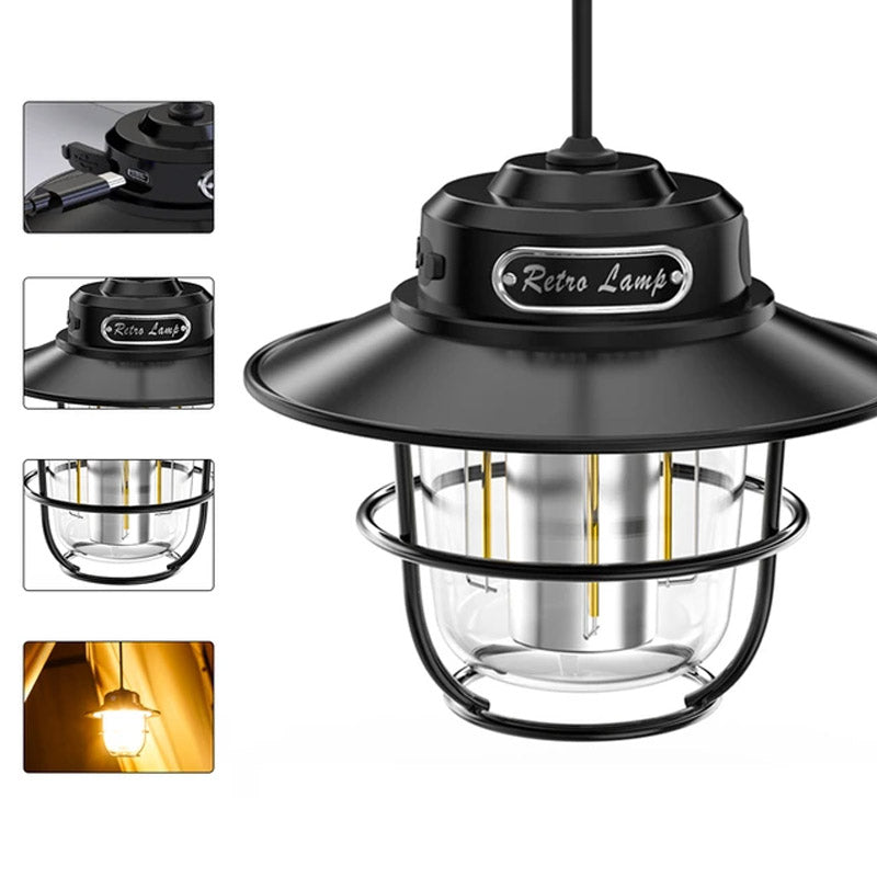 Lanterna Recarregável Albatroz LYD-001 (LED+COB)