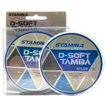 Linha Monofilamento Deyu D-Soft Tamba 18lb (0.35mm - 300m)