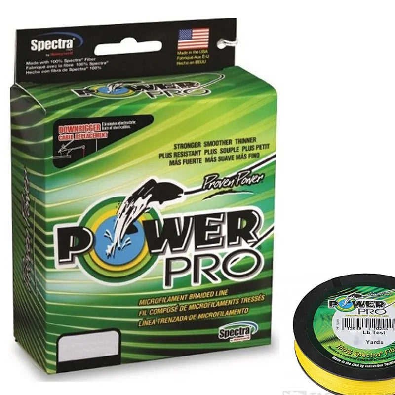 Linha Multifilamento Power Pro 80lb Yellow (0,43mm - 135m)