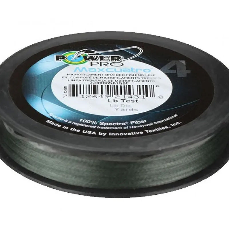 Linha Multifilamento Power Pro Maxcuatro 100lb Green (0.43mm-135m)