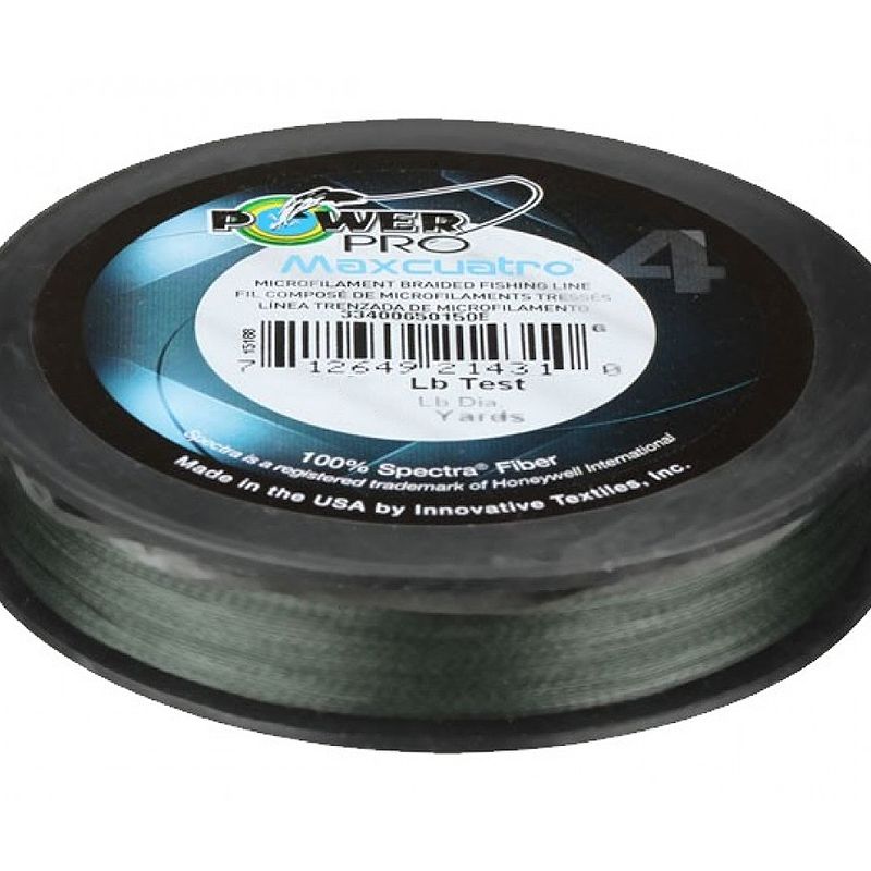 Linha Multifilamento Power Pro Maxcuatro 80lb Green (0,41mm - 135m)