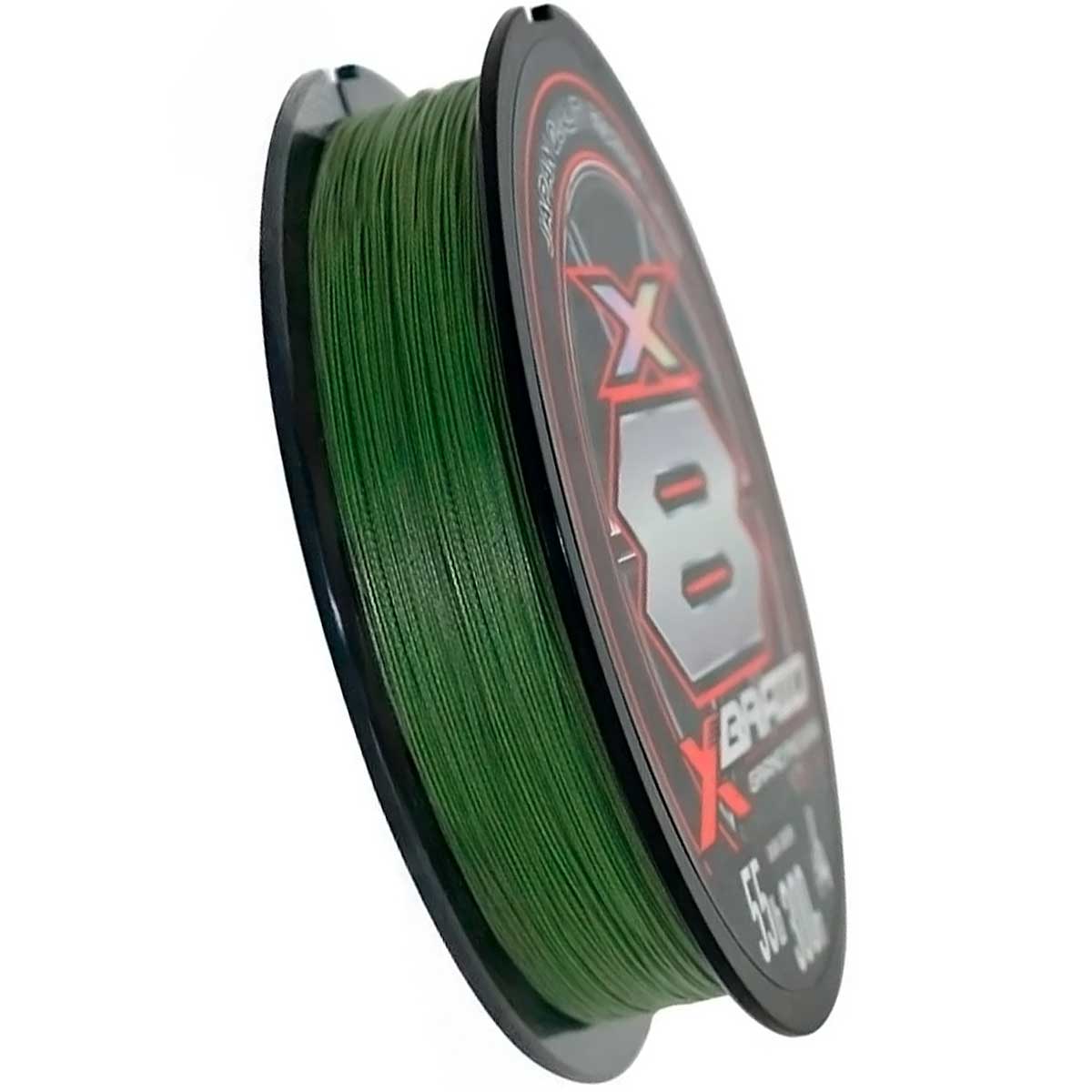 Linha Multifilamento X-Braid WX8 Light Green (300m)