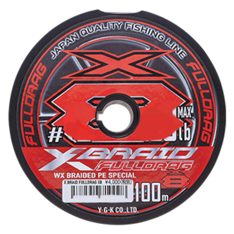 Linha Multifilamento X-Braid x8 Full Drag 70lb (0.33mm - 100m)