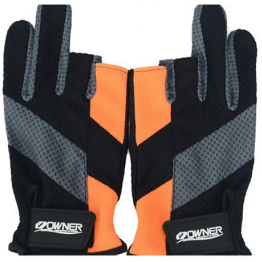 Luva Owner Field Sensor (Laranja, 3 Dedos Livres)