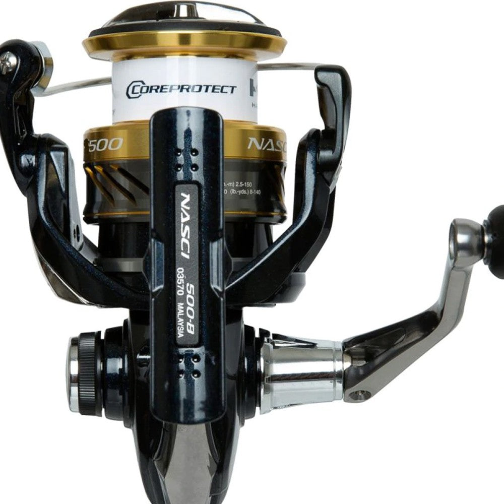 Molinete Shimano Nasci FB C5000 XG (5 Rol., Rec. 6.2:1, Drag 11kg)