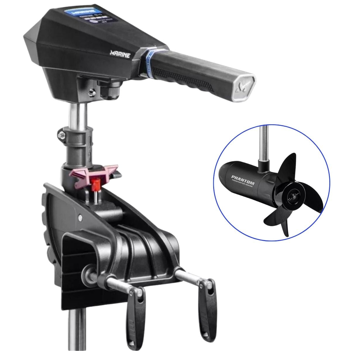Motor Elétrico Marine Sports Phantom 44lb Digital Água Doce 36"
