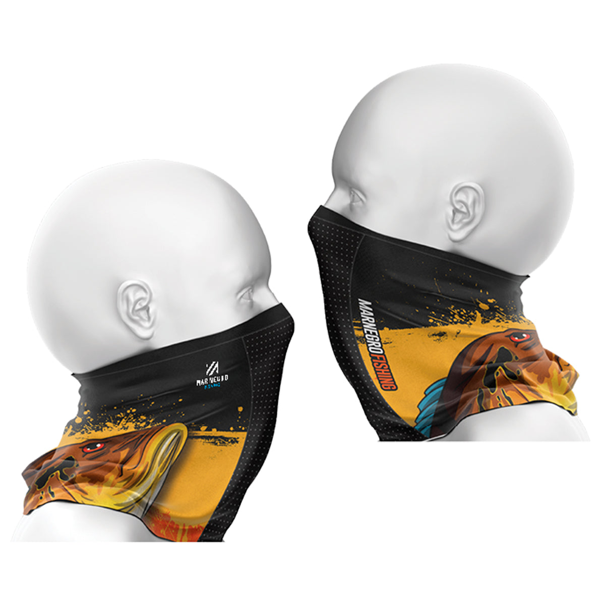 Protetor de Rosto Mar Negro com Micro Furos (Proteção UV)