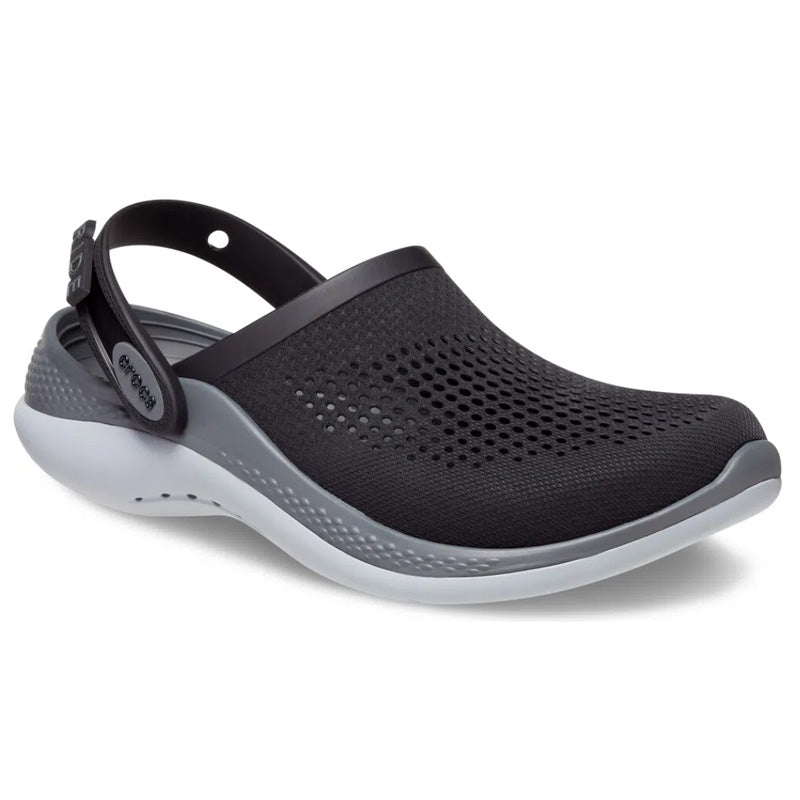Sandália Crocs LiteRide 360 Clog Black/Slate Grey