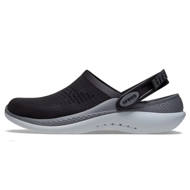 Sandália Crocs LiteRide 360 Clog Black/Slate Grey