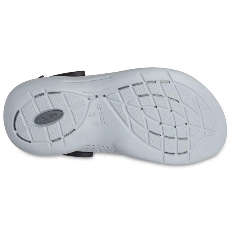 Sandália Crocs LiteRide 360 Clog Black/Slate Grey