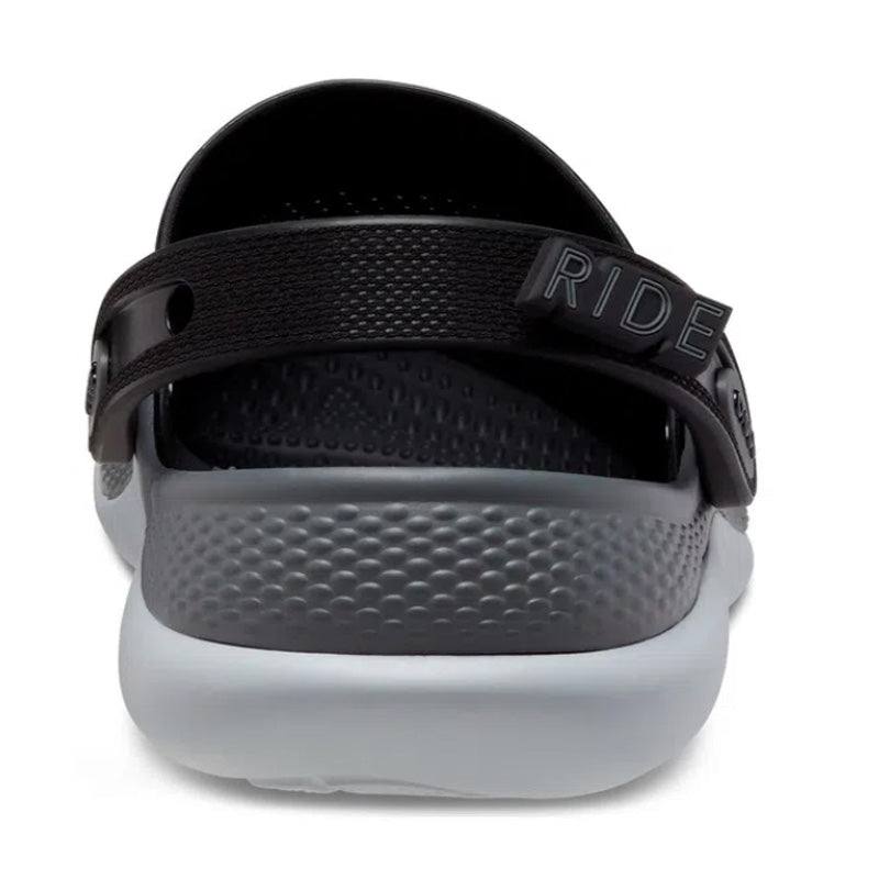 Sandália Crocs LiteRide 360 Clog Black/Slate Grey
