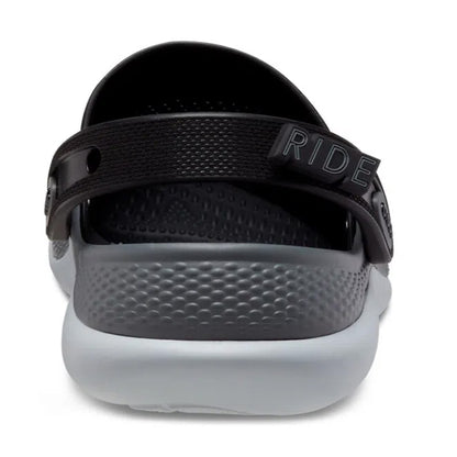 Sandália Crocs LiteRide 360 Clog Black/Slate Grey