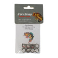 Split Ring 90lb Iron Snap