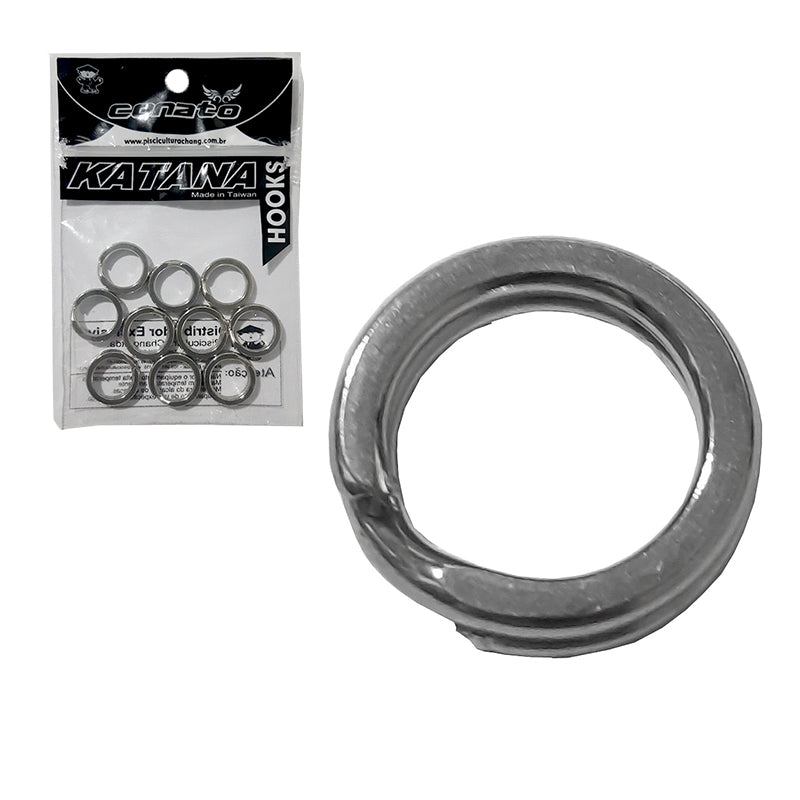 Argola Split Ring Conato Katana 02 (10un)