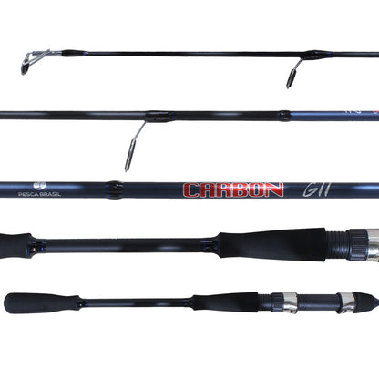 Vara Pesca Brasil Millenium Carbon GII 20M  (5'6", 10-20lb)
