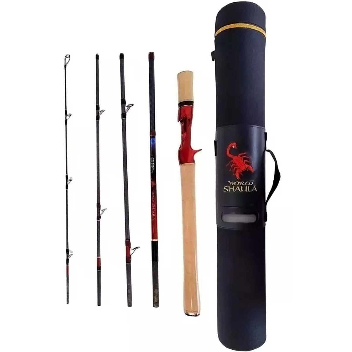 Vara Shimano World Shaula Dream Tour Edition 1602RS-5 (6'0" 16-40lb, 05 Partes)